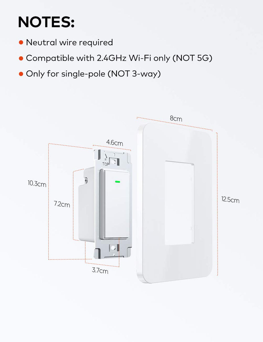 Teckin SR41 Smart Light Switch – Teckin CA