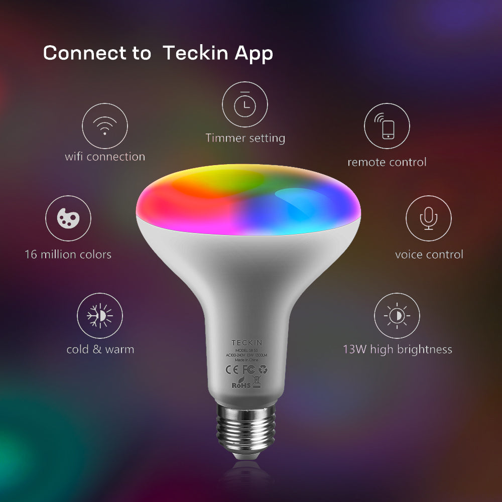 Teckin SB53 Smart WiFi LED Bulbs